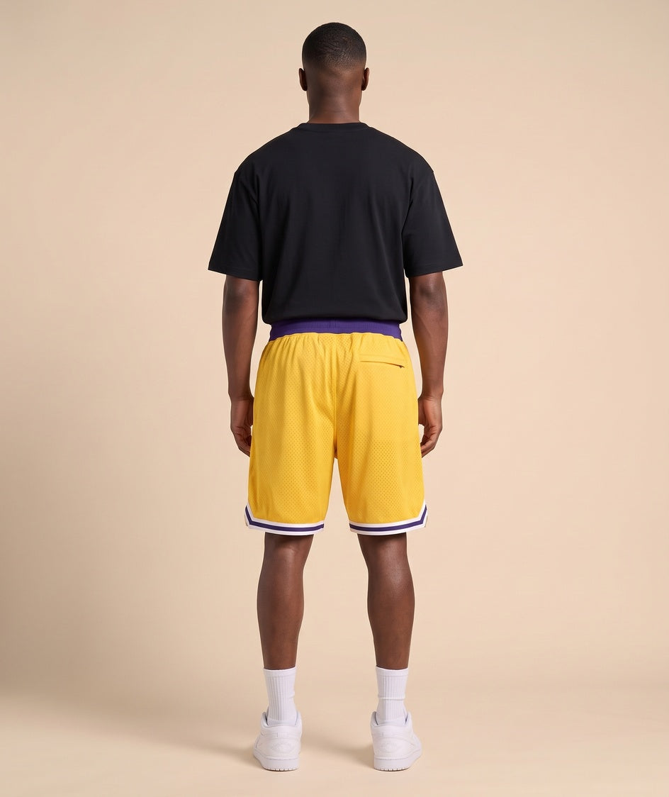 מכנסי NBA - לוס אנג'לס לייקרס קובי 8 צהוב