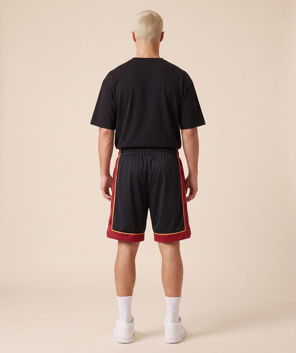 מכנסי NBA - מיאמי היט שחור