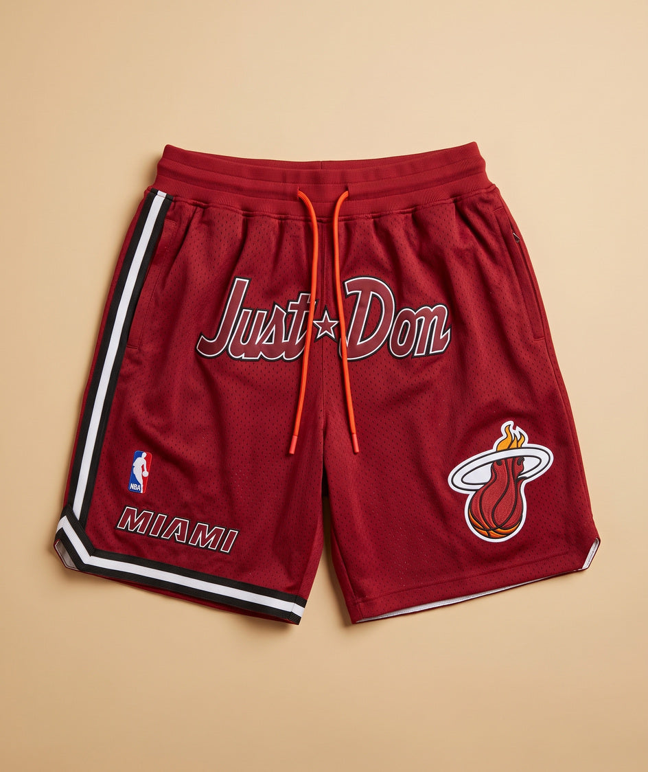 מכנסי NBA - מיאמי היט אדום