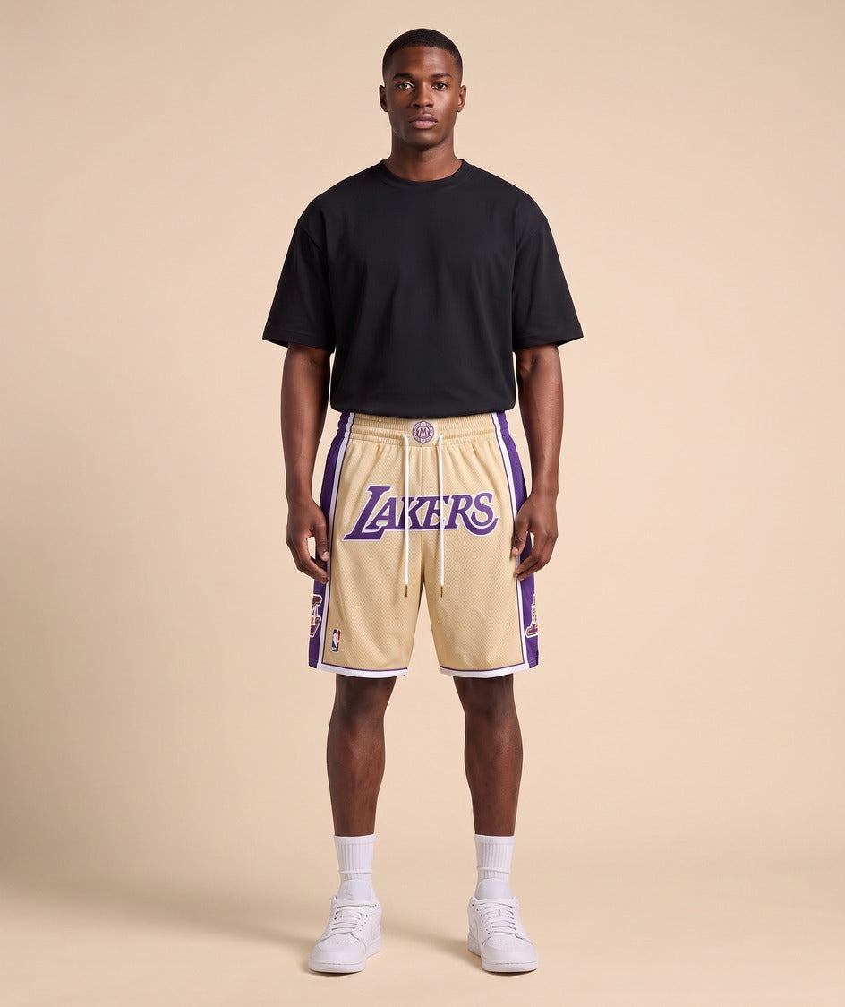 מכנסי NBA - לוס אנג'לס לייקרס קובי היכל התהילה זהב