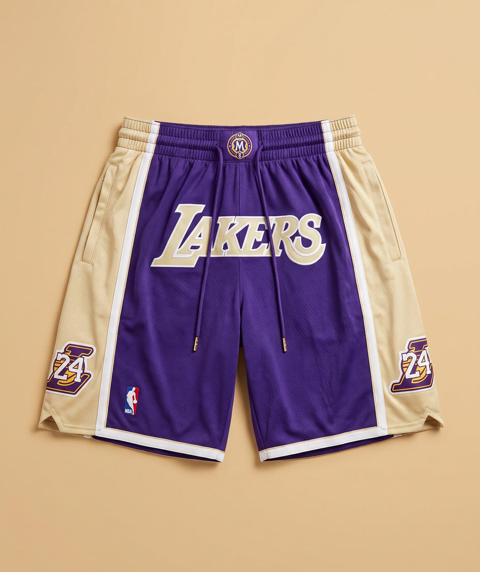 מכנסי NBA - לוס אנג'לס לייקרס קובי היכל התהילה סגול