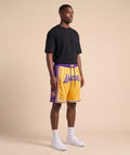 מכנסי NBA - לוס אנג'לס לייקרס צהוב