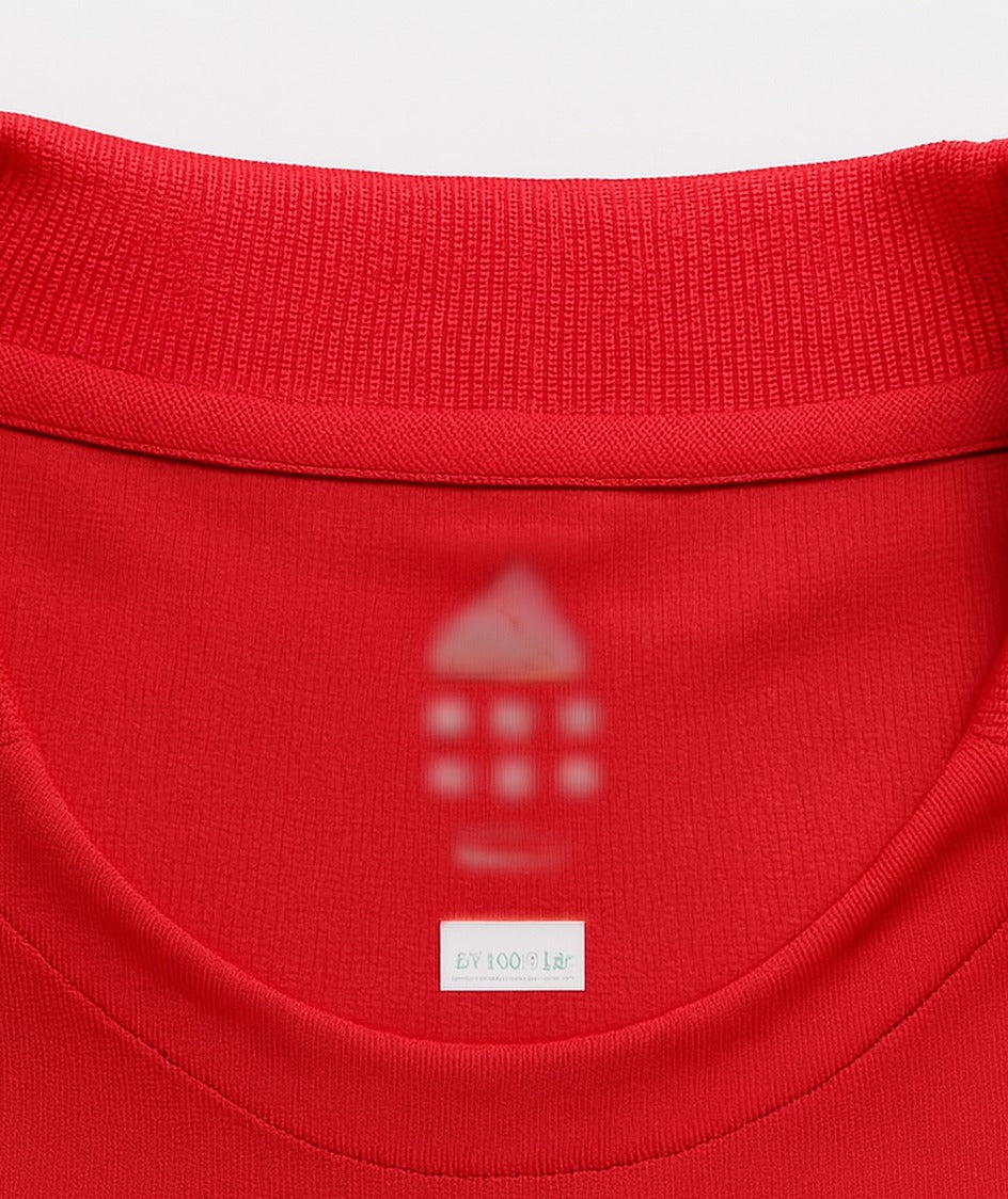 Liverpool 2006/07 home shirt — collar close-up