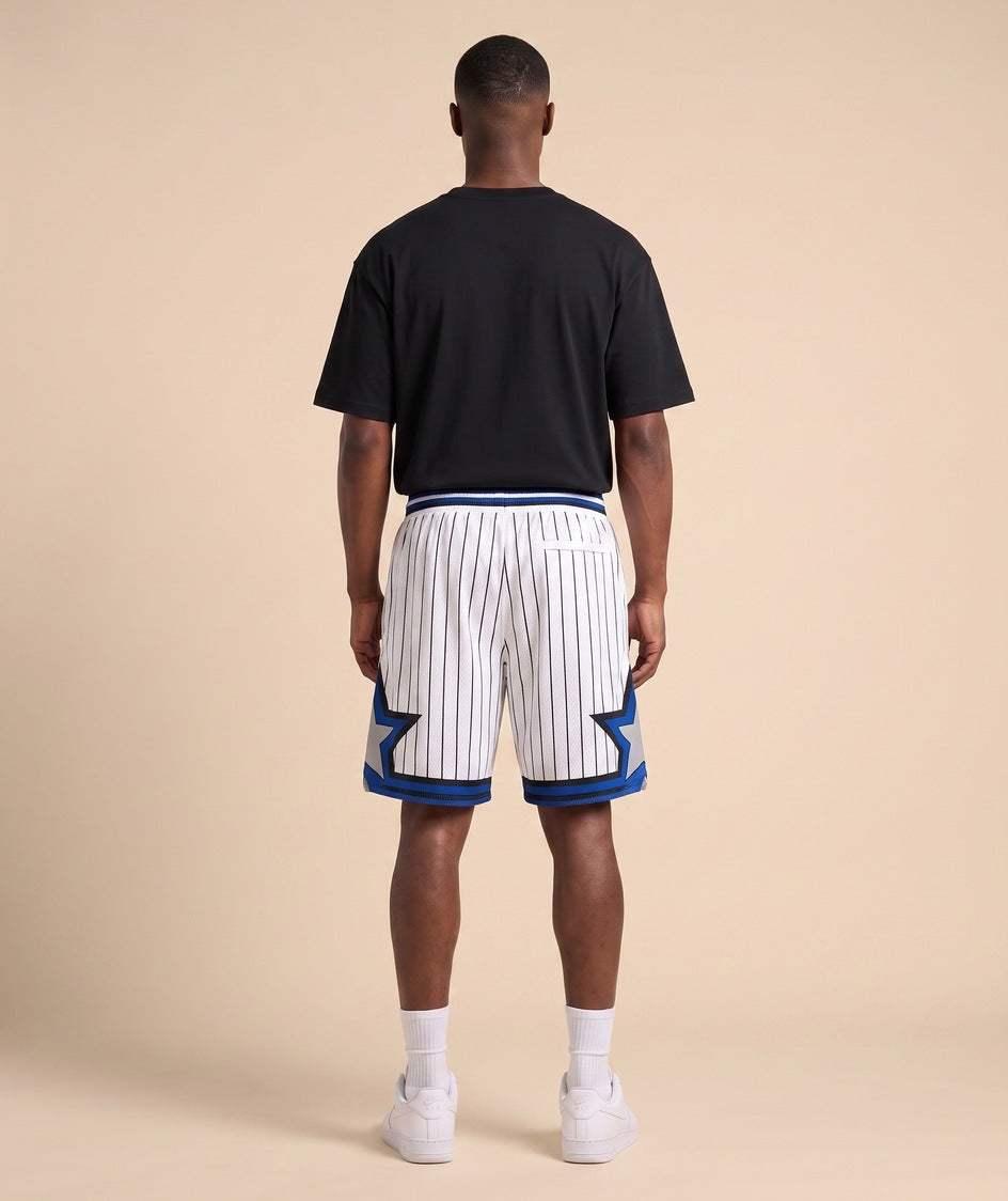 מכנסי NBA - אורלנדו מג'יק פסים לבן