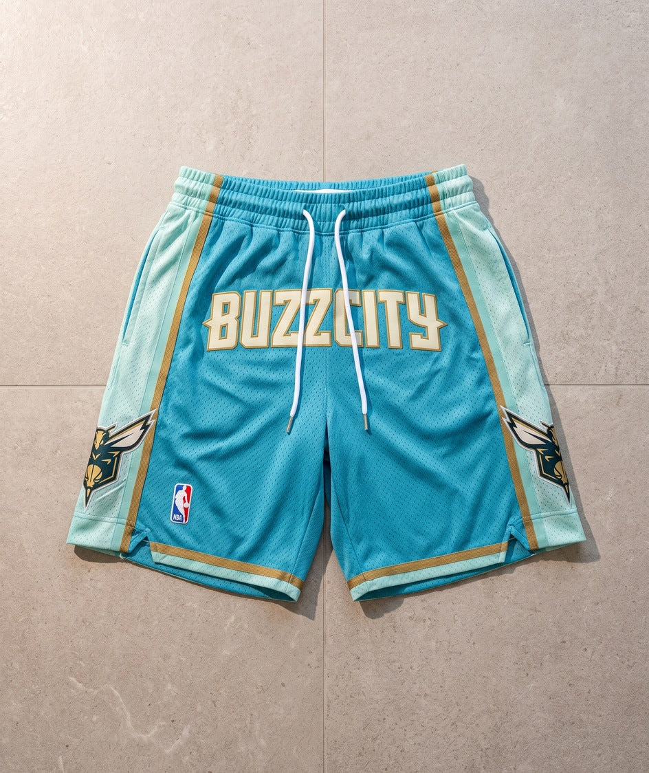 מכנסי NBA - שארלוט הורנטס Buzz City מנטה