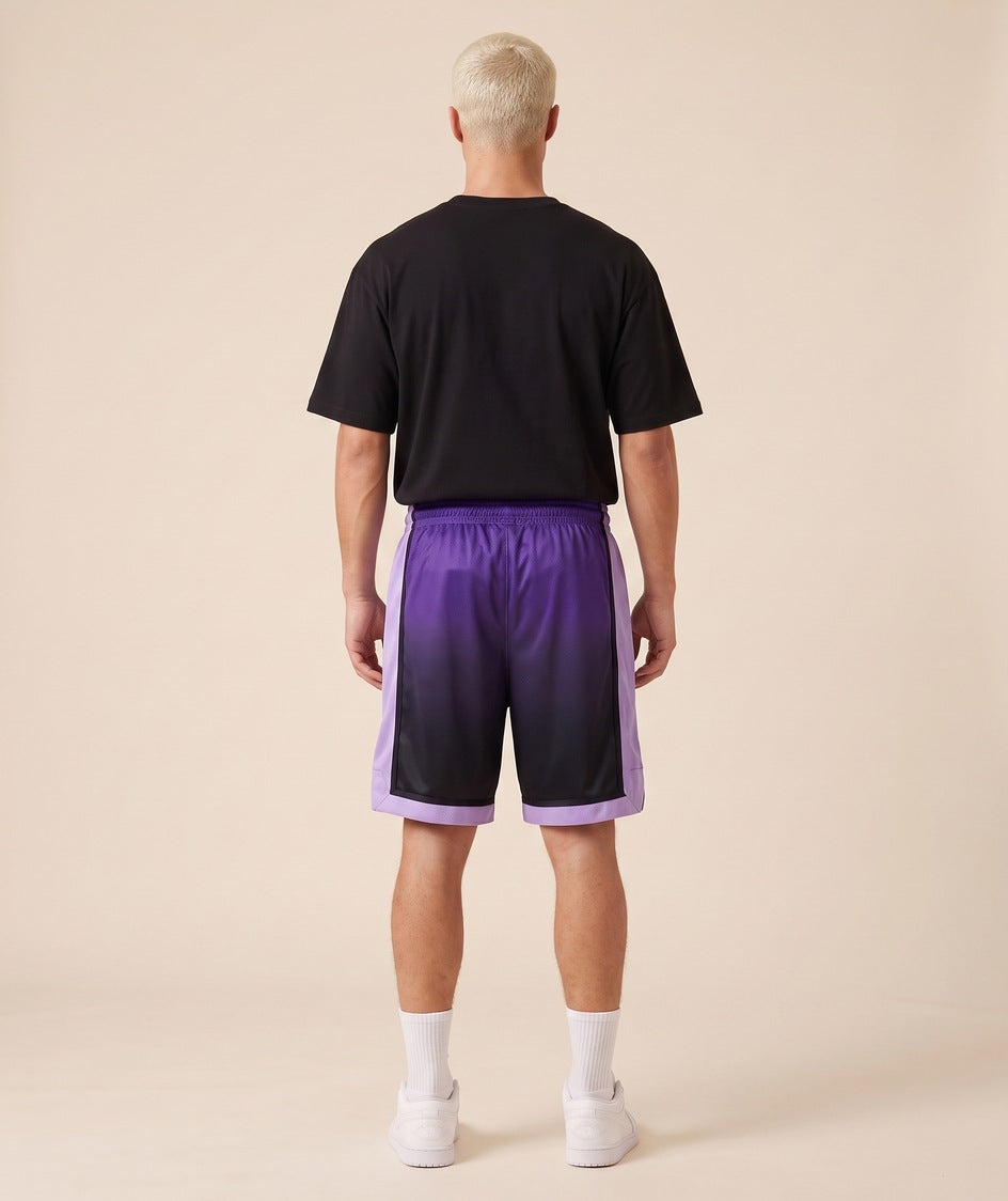 מכנסי NBA - לוס אנג'לס לייקרס מעבר סגול-שחור