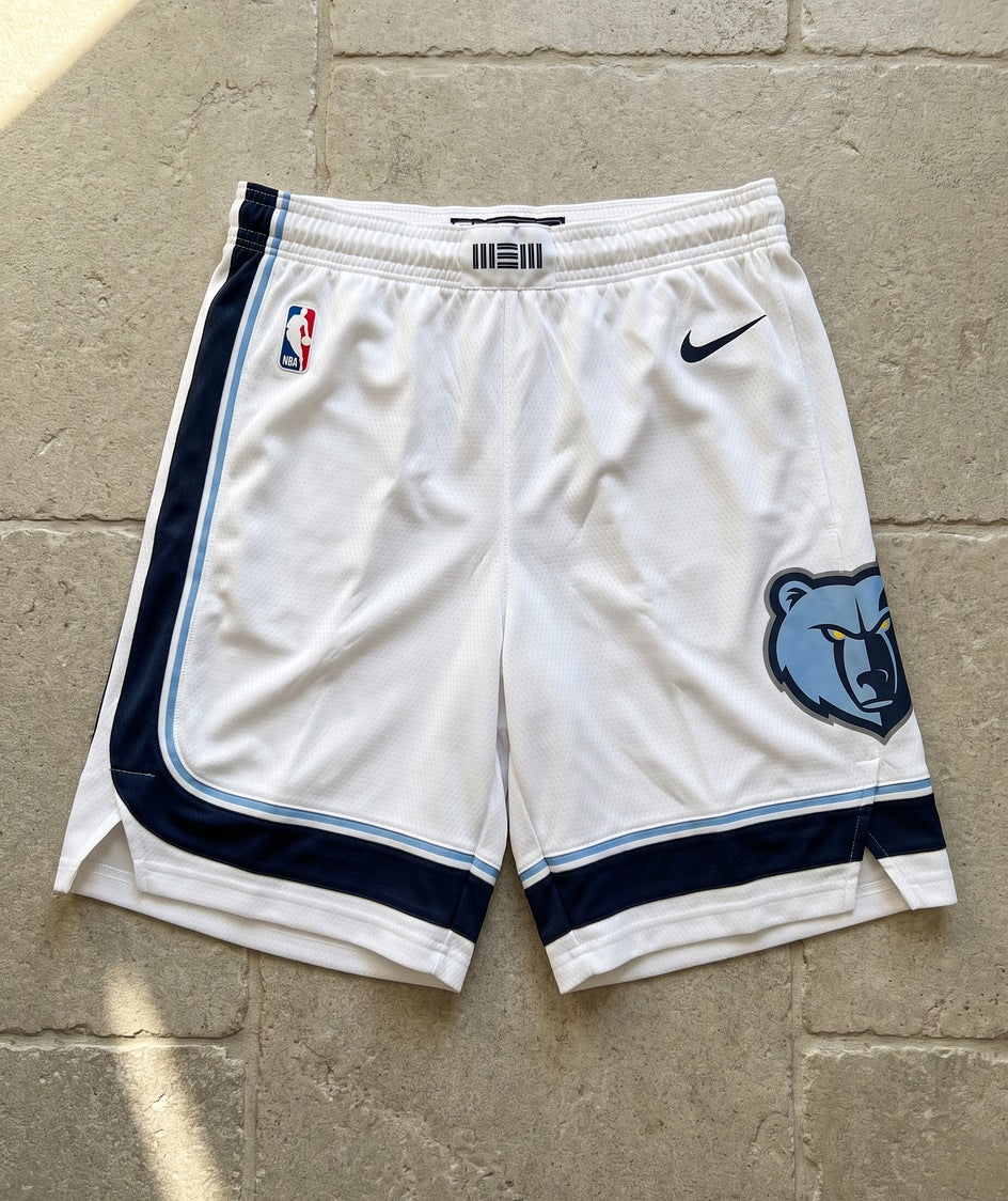 מכנסי NBA - ממפיס גריזליס לבן