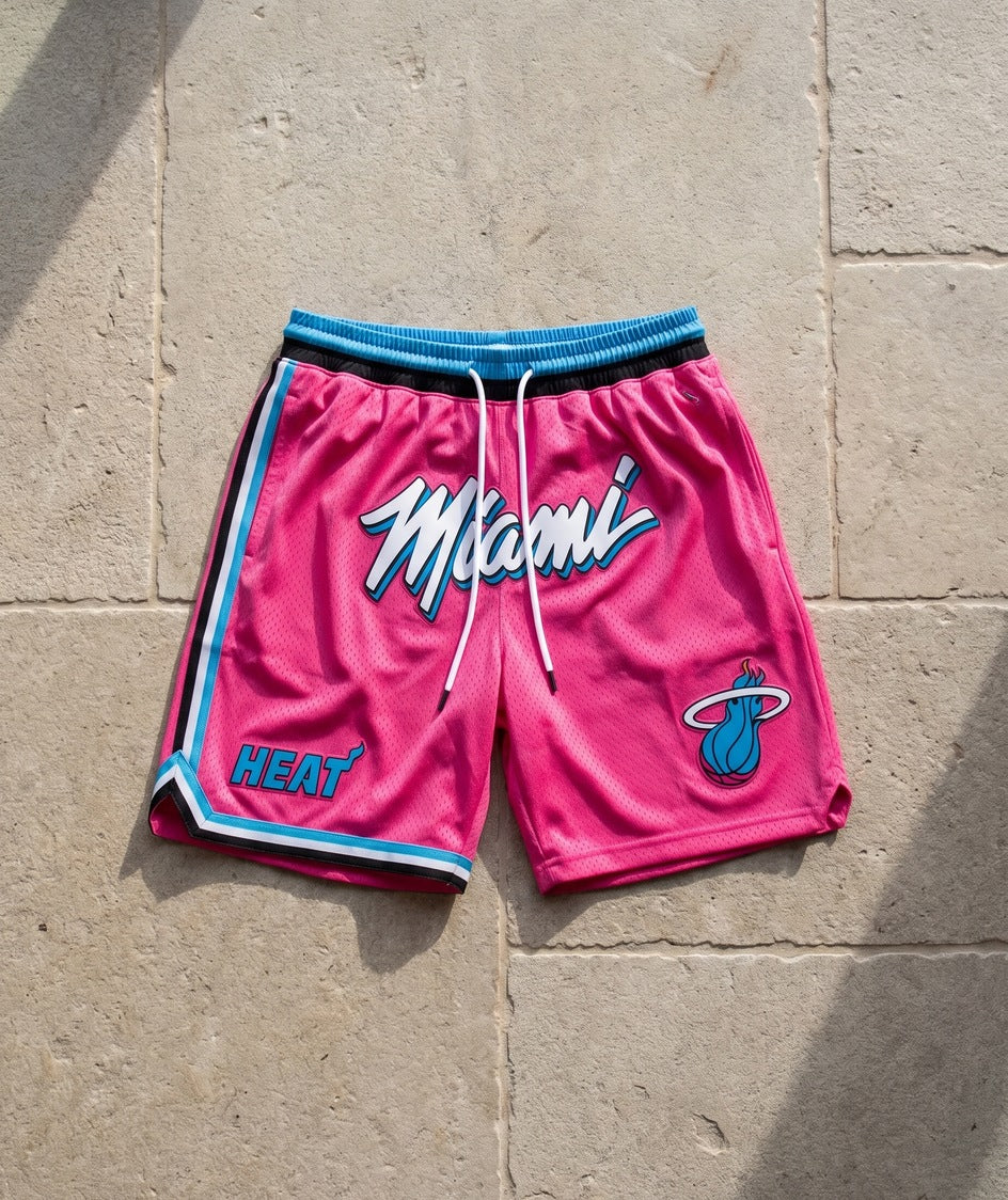 מכנסי NBA - מיאמי היט ורוד Vice