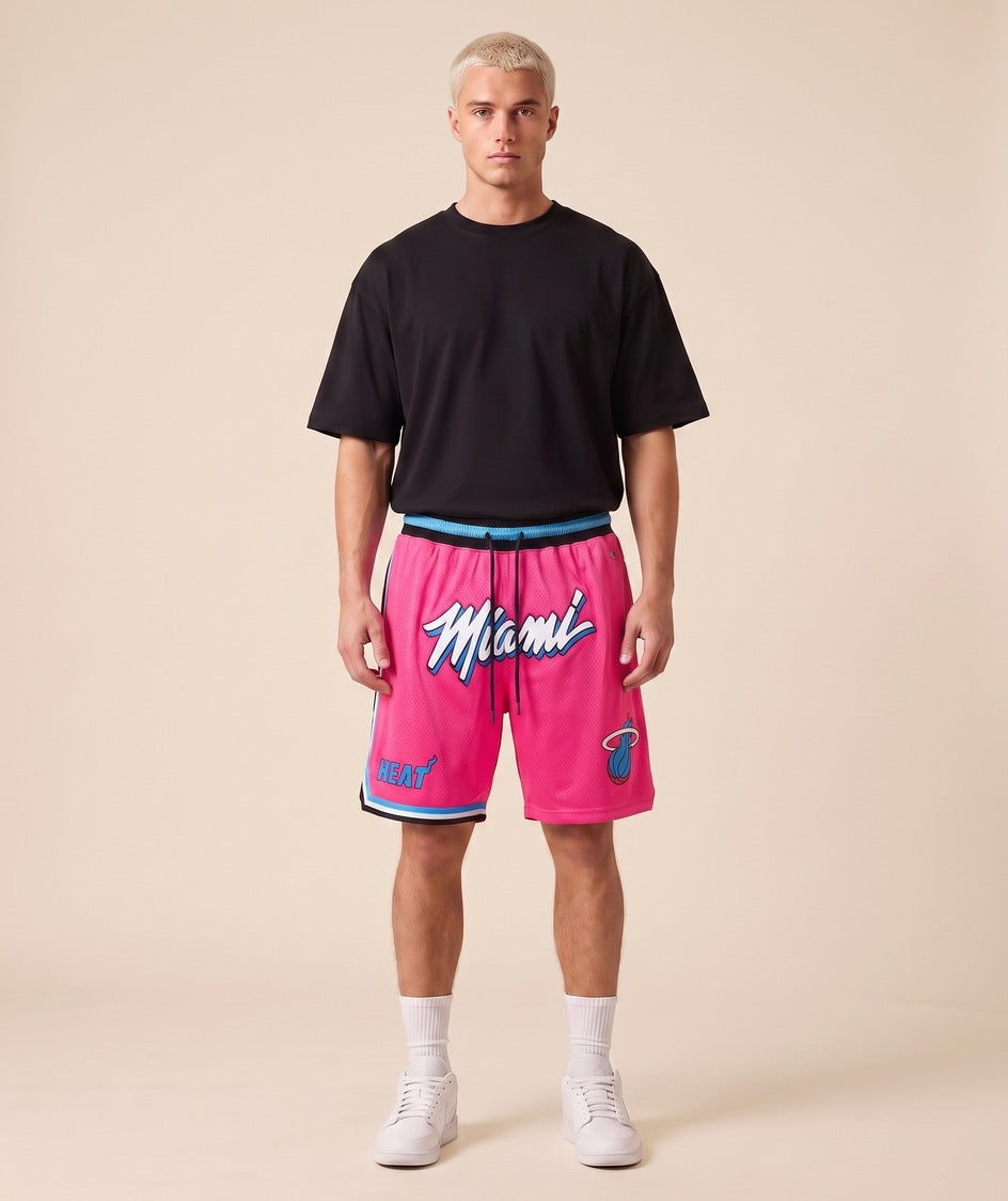 מכנסי NBA - מיאמי היט ורוד Vice