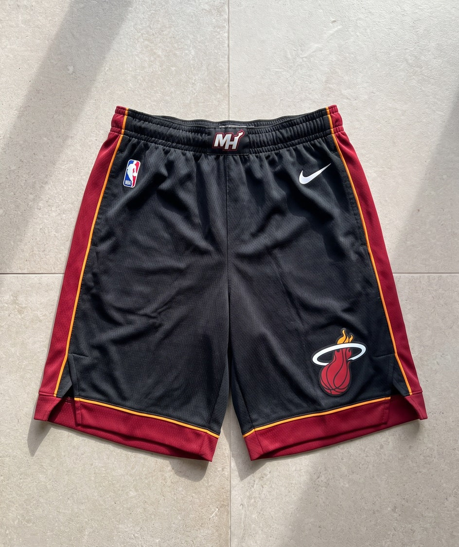 מכנסי NBA - מיאמי היט שחור