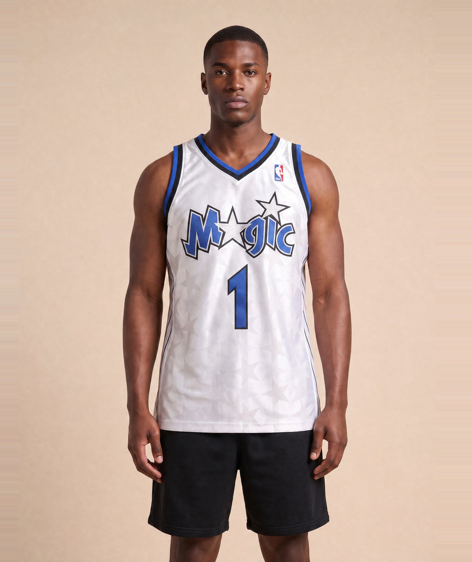 גופיית NBA - אורלנדו מג'יק מקגריידי 1 2000-01 לבן
