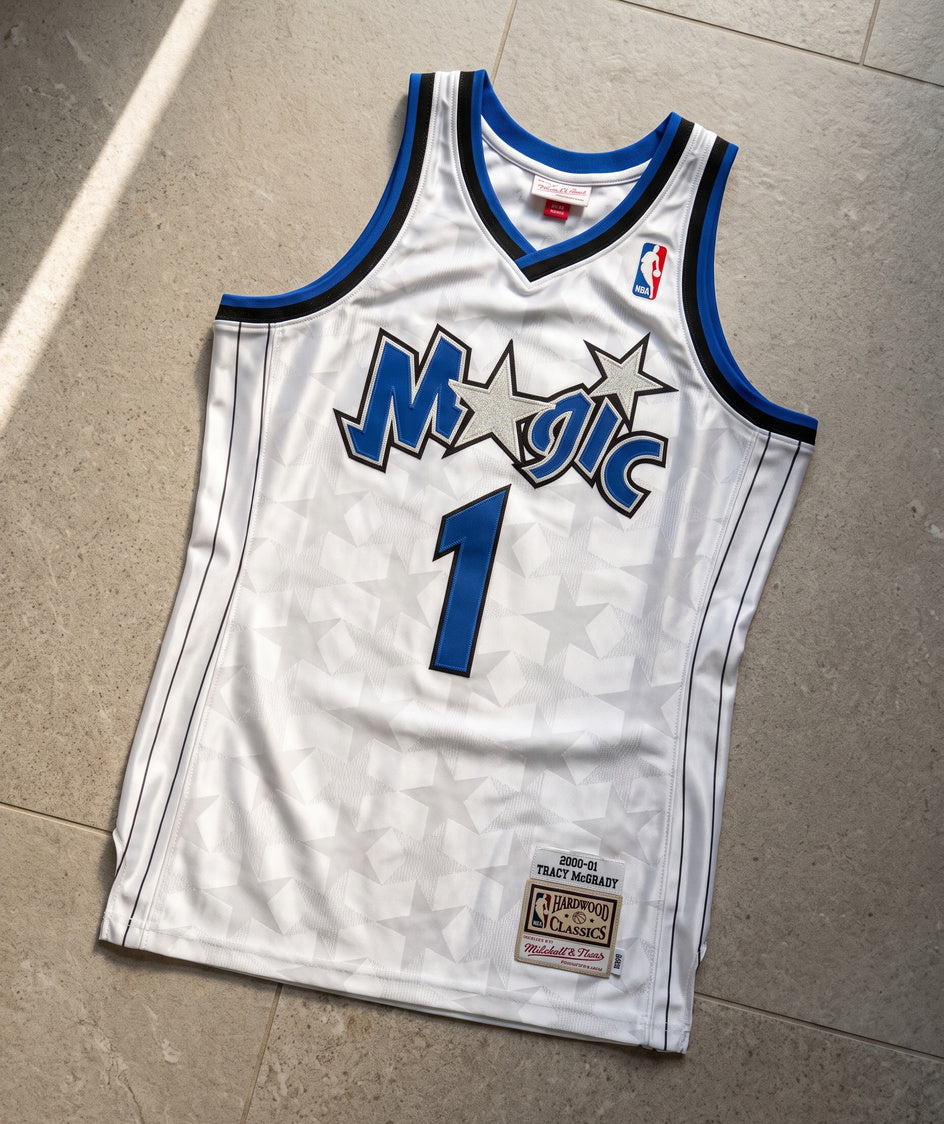 גופיית NBA - אורלנדו מג'יק מקגריידי 1 2000-01 לבן - מוצר