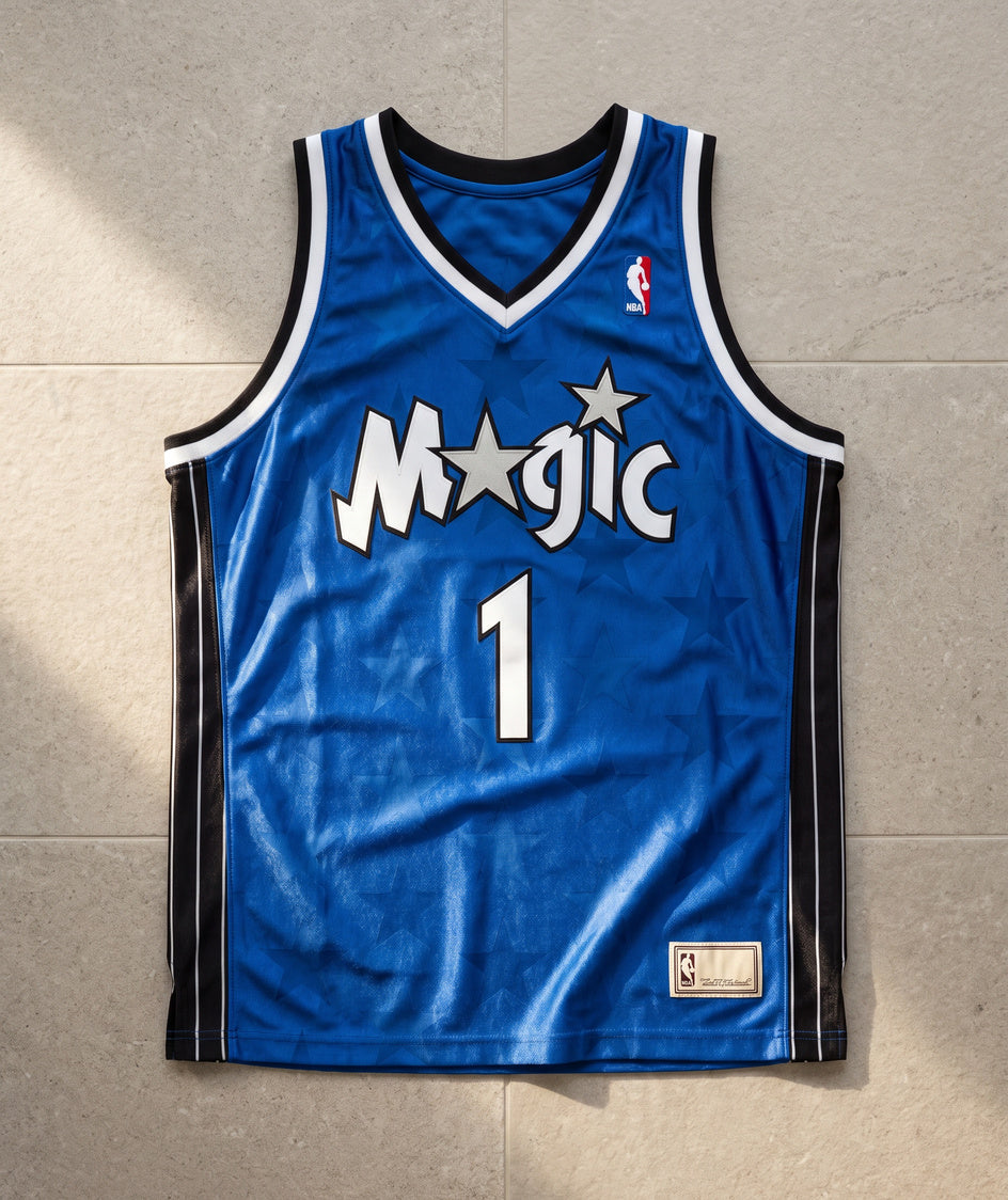 גופיית NBA - אורלנדו מג'יק מקגריידי 1 2000-01 כחול - מוצר