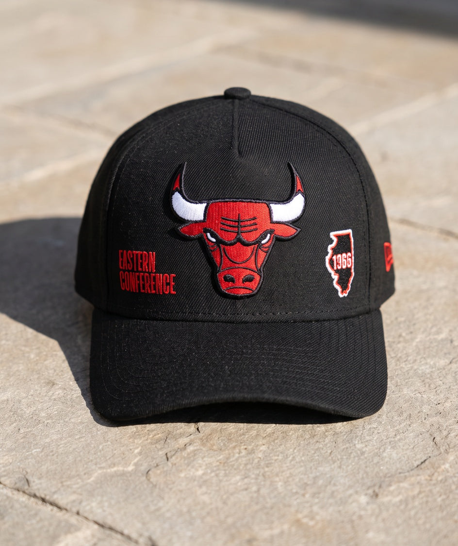 כובע NBA - שיקגו בולס שחור מזרח