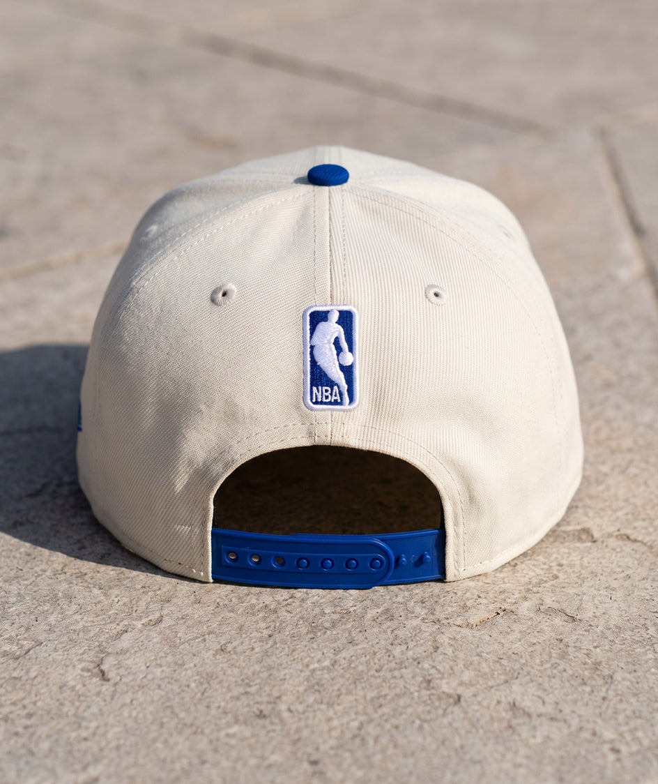 כובע NBA - ניו יורק ניקס קרם כחול מדינת ניו יורק - גב