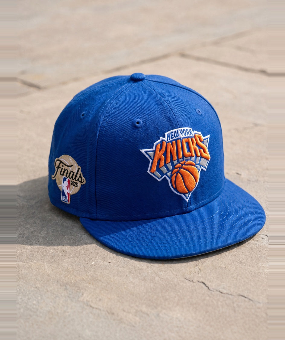 כובע NBA - ניו יורק ניקס כחול פיינלס 2026