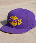 כובע NBA - לוס אנג'לס לייקרס סגול סמל מלא