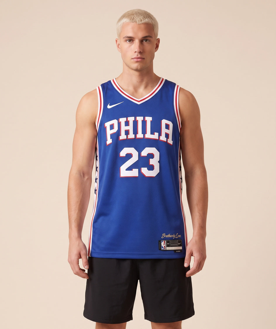 גופיית NBA - פילדלפיה 76 ג'יימס 23 כחול