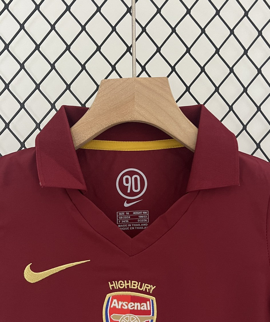 ארסנל 2005/06 בית רטרו חליפת ילדים
