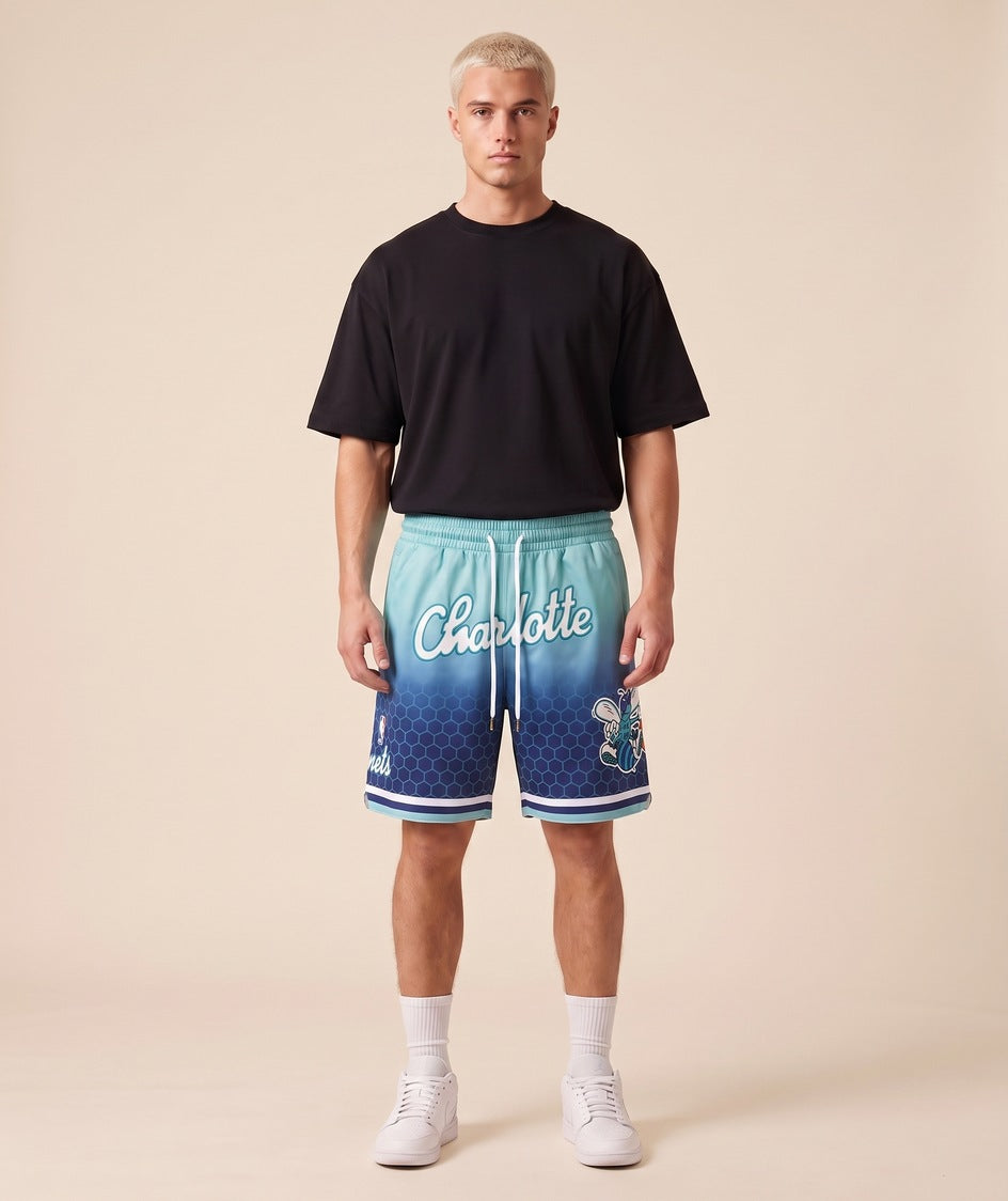 מכנסי NBA - שארלוט הורנטס 21/22 כחול