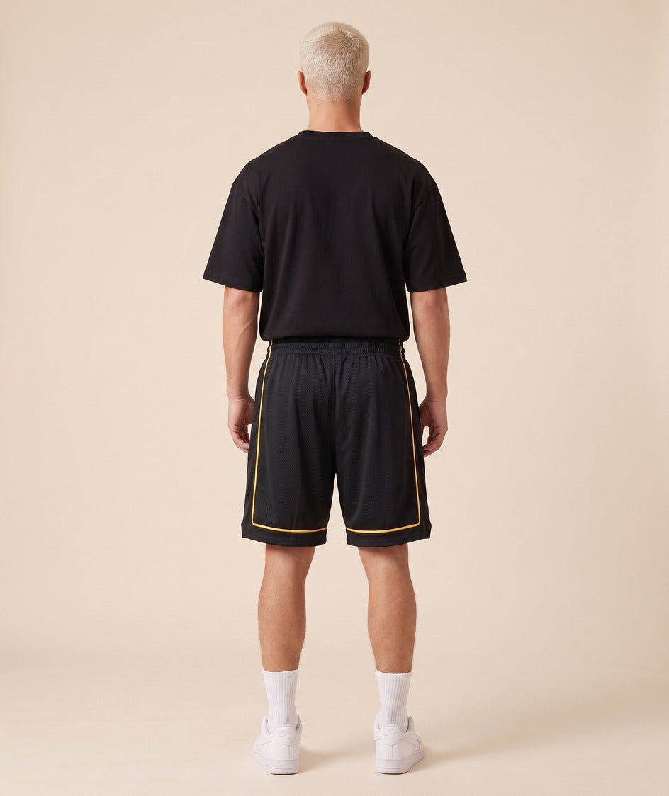 מכנסי NBA - מיאמי היט 21/22 שחור זהב
