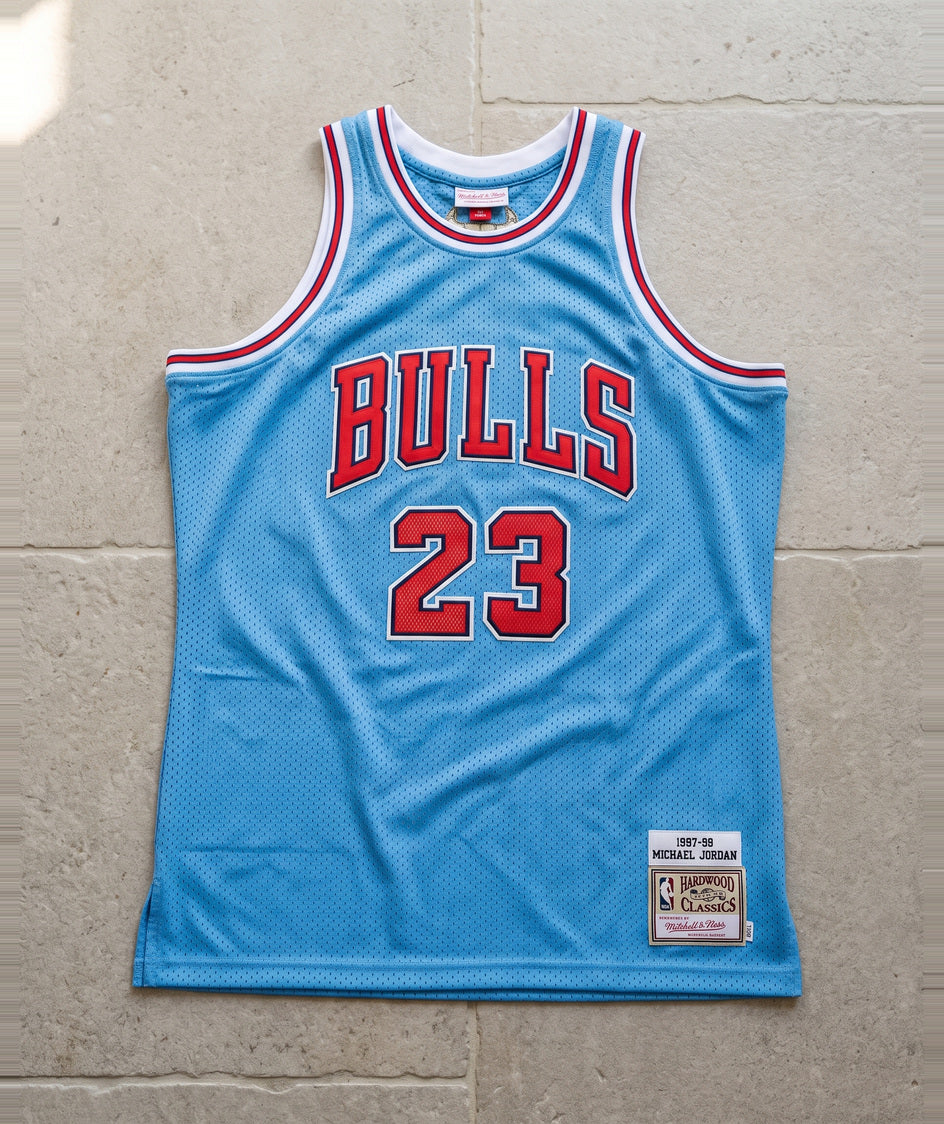 גופיית NBA - שיקגו בולס ג'ורדן 23 1997-98 כחול - מוצר