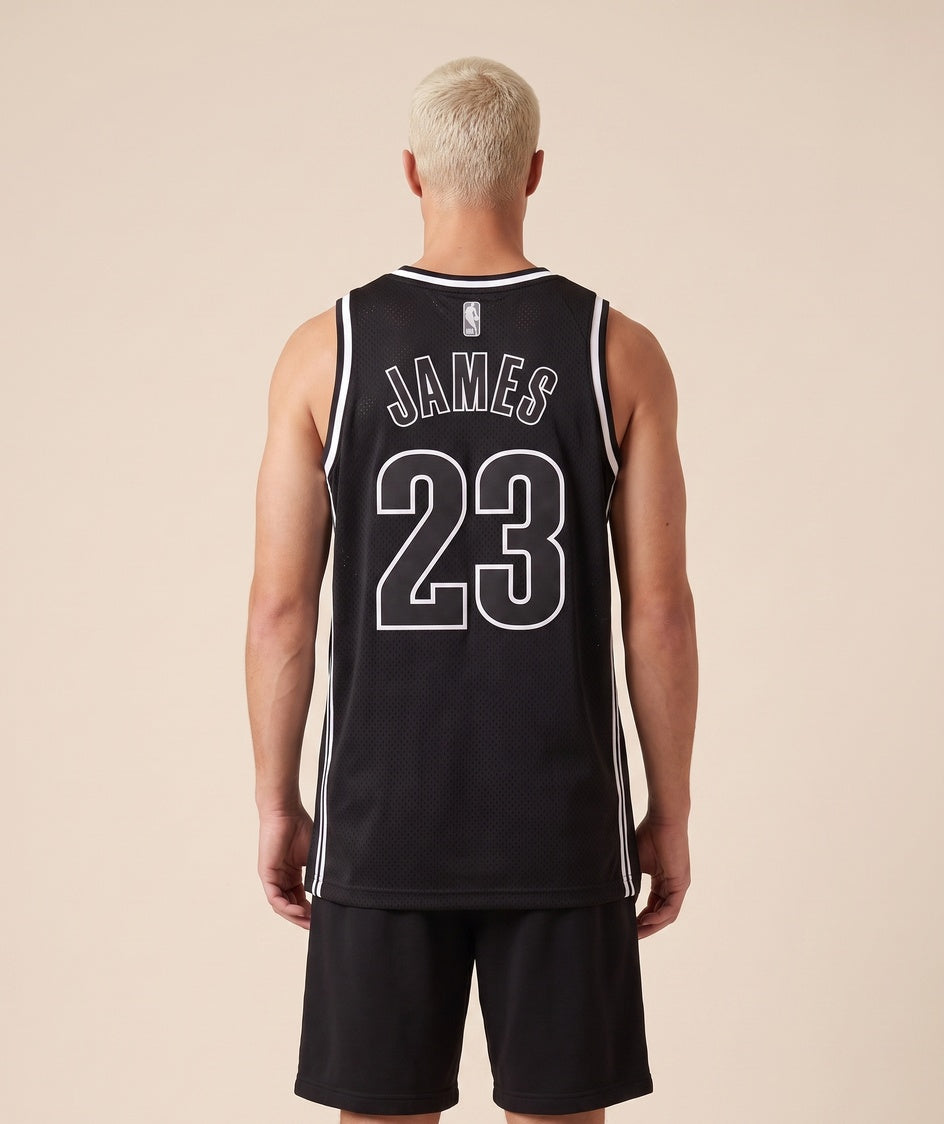 גופיית NBA - קליבלנד קאבלירס ג'יימס 23 שחור - גב