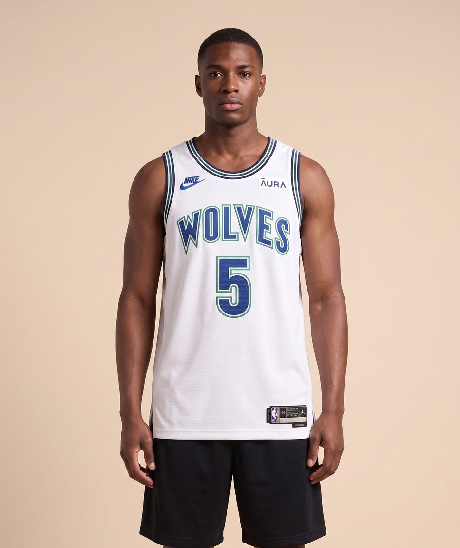 גופיית NBA - מינסוטה טימברוולבס אדוורדס 5 לבן