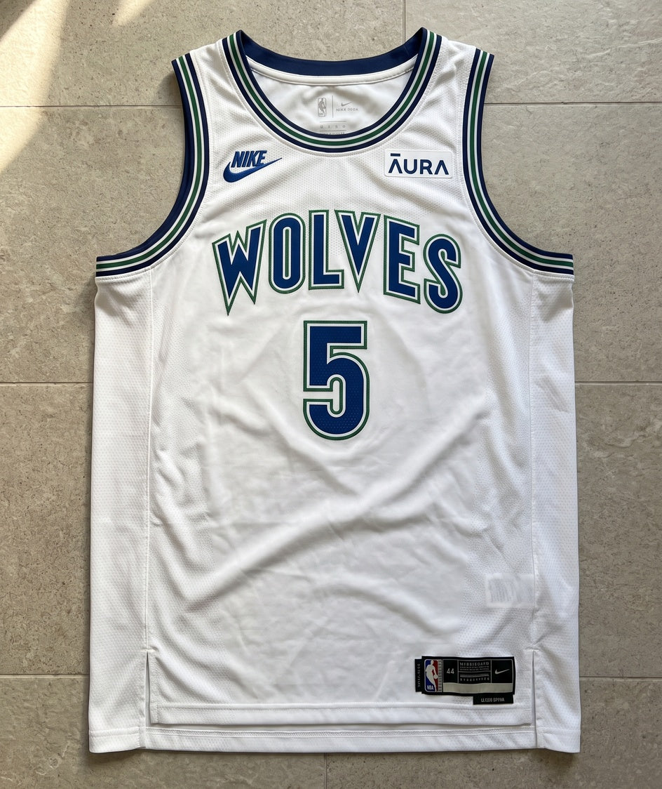 גופיית NBA - מינסוטה טימברוולבס אדוורדס 5 לבן - מוצר